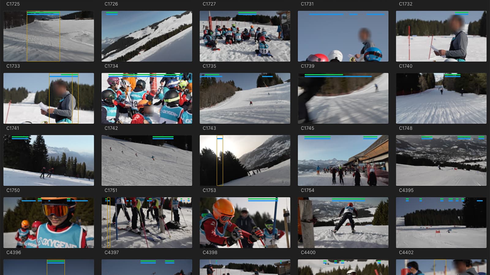 Capture de montage structuré avec pistes audio dans Final Cut Pro